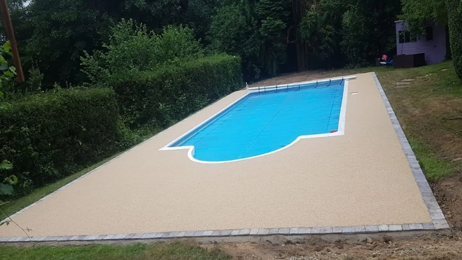 Swimming Pool Surrounds in Whitchurch & North Shropshire