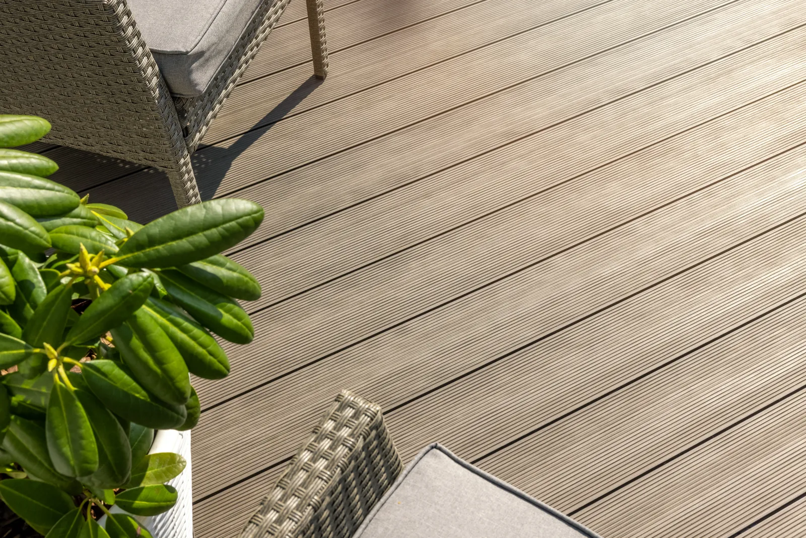 Composite Decking by JR Landscapes & Driveways