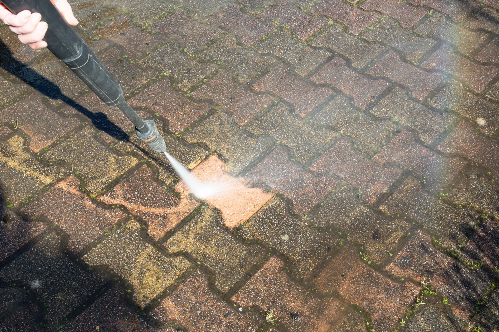 Driveway & Patio Cleaning by JR Landscapes & Driveways