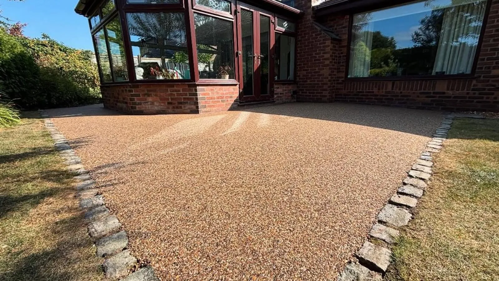 Resin Patios by JR Landscapes & Driveways